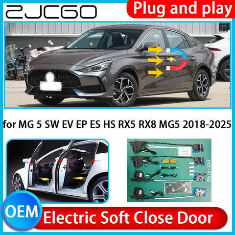 Electric Soft Close Door System for MG 5 HS RX5 RX8 2018–2025 Car Interior Accessory ZJCGO