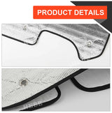 Window Sunshade Foil for Jeep Wrangler JK 2007-2017