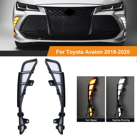 LED DRL Dynamic Turn Signal for Toyota Avalon 2018 Car Interior Accessory MAGIC COLORM