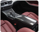BMW 3 4 5 6 7 Series X1 X3 X4 X5 X6 X7 Central Armrest Box Cover ABS Carbon Fiber