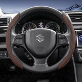 Suzuki Suede Sport Split Snap-On Steering Cover