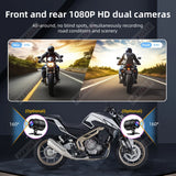 3.4" Motorcycle GPS Monitor with Wireless CarPlay Android Head Unit AKAMATE