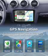 Android 15 GPS Multimedia Stereo for Audi TT MK2 2006-2012