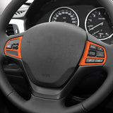 Steering Wheel Trim Frame Sticker for BMW F20 F21 F30 F34 Car Interior Accessory OEM