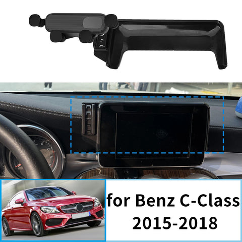 Wireless Charging Phone Mount for Mercedes-Benz C-Class 2015–2018 Car Phone Holder OEM