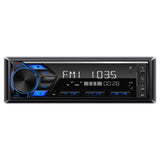 1Din Bluetooth Car Radio MP3 Player Dual Mic USB
