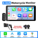 6 Inch Motorcycle GPS DVR with Quick Release Bracket
