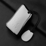 5 Button Metal and Leather Car Key Case Cover For Lexus LM350h LM500H