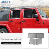 Nylon Sunshade Net for Jeep Wrangler JK 2007 Car Interior Accessory HEBE