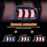 Mustang RGB LED Tail Lights for Ford 2005-2009