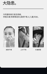 For Li Auto L6 L7 L8 L9 AC Vent Deflector Anti Direct Blow Car Air Conditioner Shield Interior Accessories