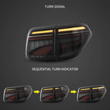 LED Taillight with Dynamic Welcome for Nissan Patrol Car Interior Accessory VLAND
