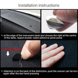 Dashboard Sunshade Protective Carpet for Subaru Outback 2003-2009 Dashboard Mat CATUSIKI