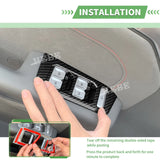 Window Lift Panel Decoration for Chery Jetour T2 2023+ Car Interior Accessory HEBE