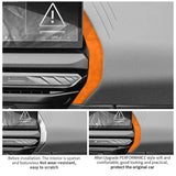 Alcantara Dashboard Panel Instrument Trim Sticker for BMW X3 G45 G48 (2025-) Car Interior Accessory OEM