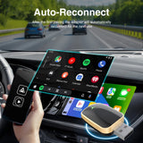 2-in-1 Wireless CarPlay Android Auto Adapter Dongle