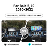 Android 15 Multimedia Player 15.8-inch for Baic Bj40 2020–2022 Android Head Unit Aotsr