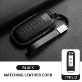 Leather Car Key Case Cover For GAC Trumpchi GA6 SGS7 GA4 GS5 GS3 GS4 GM8 GA3 Legend GS8 Empow J14 J15 J16 J11 J12 J13 Keychain