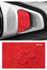 For BMW X3 G45 G48 2025- Door Handle Recess Protector Trim Sticker Car Premium Interior Tuning Accessories Made of Alcantara