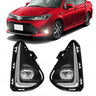 LED Fog Light Assembly Chrome for Corolla Axio 2018+