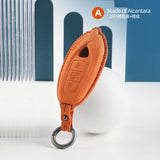For Lamborghini Urus Huracan Aventador Car Key Cover Luxury Italy Suede Car Key Protection Shell