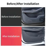 For Geely Galaxy EX5 Proton Emas 7 Car Door Anti-Kick Pads Front Rear Door Anti-Scratch Mats Interior Accessories Car Interio