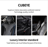 For Audi A5 F5 A4 S4 S5 B9 Sport 2016+ Handbrake Button Knob Trim Sticker Car Interior Accessories Made of Alcantara Car supplie