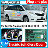 Automatic Soft Close Door Latch System for Toyota Sienna Car Interior Accessory ZJCGO