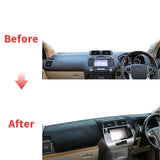 Premium Leather Dashboard Mat for Toyota Land Cruiser 2010–2020 Dashboard Mat CATUSIKI