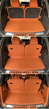 For Li Lixiang L6 L7 L8 L9 Full Enclosure Trunk Mat Rear Box Pad Seat Back Protector Car Interior Accessories