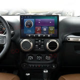 13.6-Inch Vertical Android Head Unit for Jeep Wrangler 2011-2017