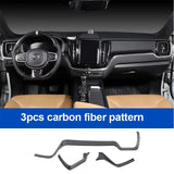 Sport ABS Dashboard Strip Trim for Volvo XC60 2018+ Car Interior Accessory LINGLUYANG
