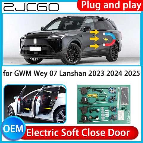 Electric Soft Close Door Kit for GWM Wey 07 Lanshan 2023–2025 Car Interior Accessory ZJCGO Default Title
