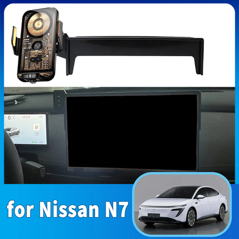 Smart Wireless Charging Phone Holder for Nissan N7 Car Phone Holder OEM