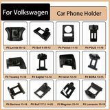 For VW Volkswagen Polo Golf Passat Touareg Magotan Sagitar Lavida Touan Bora Car Phone Holder Base Bracket Center Air Vent Mo