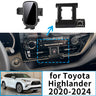 Wireless Charging Phone Mount for Toyota Highlander 2020–2024