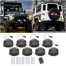 1set Led Signal Light For Land Rover Defender 90/110 - Red Rear Tail Light White Front Position Light Amber Side Lamp For Car