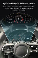 Digital LCD Instrument Cluster Display for Porsche Panamera 2010–2016