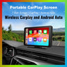 7-Inch Wireless CarPlay and Android Auto Portable Monitor