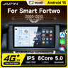 AI Voice CarPlay Android Auto Radio for Smart Fortwo 2005–2010