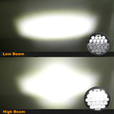 5.75 Inch Led Headlight For Motorcycle 5 3/4 Auxiliary Led Lights For Harley Sportster Iron 883 Dyna Street Bob FXDB Motor Parts