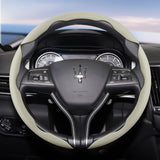 Quick Release Leather Wheel Cover for Maserati Models