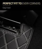 Anti-Slip Leather Floor Mats for Smart Fortwo 451 453