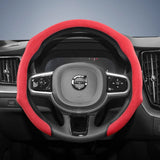 Premium Suede Snap-On Steering Wheel Cover for Volvo
