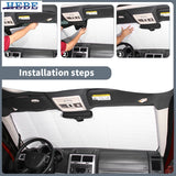 Front Windshield Sunshade for Dodge Nitro 2007-12 Car Interior Accessory HEBE