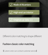 Front Seat Rear Panel Decoration Cover Trim Stickers for BMW X3 G485 G48 Car Interior Accessory OEM