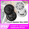6.5inch 240W Flush Mount Marine Speakers for ATV UTV Boats