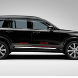 Chrome Door Molding Trim for Volvo XC90 2015-2024 Car Interior Accessory LINGLUYANG