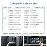 Wireless CarPlay Android Auto Interface for Toyota 2014–2019 CarPlay Retrofit Module LEXXSON