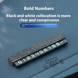 Temporary Car Parking Number Plate for ZEEKR Car Interior Accessory OEM
